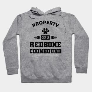 Redbone Coonhound Dog - Property of a redbone coonhound Hoodie